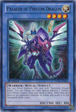 Paladin of Photon Dragon | Legacy of the Valiant | LVAL-EN045 | Rare | 1st