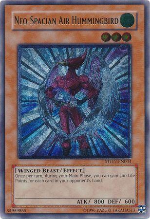 Neo-Spacian Air Hummingbird | Strike of Neos | STON-EN004 | Ultimate Rare