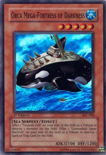 Orca Mega-Fortress of Darkness | Invasion of Chaos | IOC-084 | Super Rare | 1st