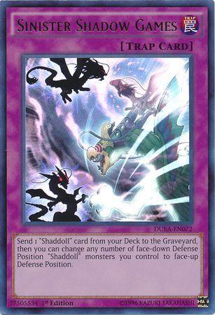 Sinister Shadow Games | Duelist Alliance | DUEA-EN072 | Ultra Rare | 1st