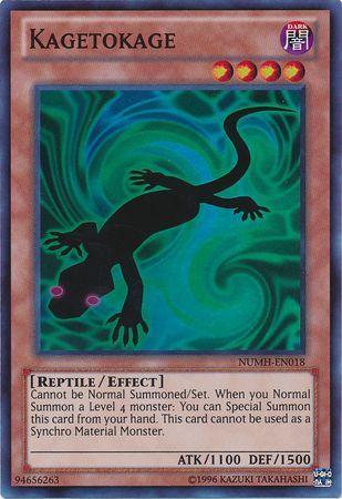 Kagetokage | Number Hunters | NUMH-EN018 | Super Rare