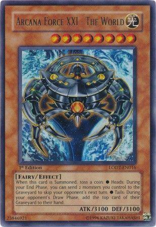 Arcana Force XXI - The World | Light of Destruction | LODT-EN016 | Ultra Rare | 1st