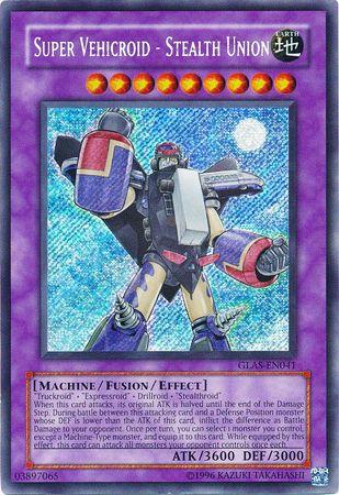 Super Vehicroid - Stealth Union | Gladiator's Assault | GLAS-EN041 | Secret Rare