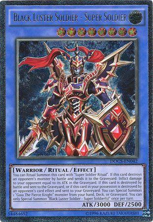 Black Luster Soldier - Super Soldier | Dimension of Chaos | DOCS-EN042 | Ultimate Rare