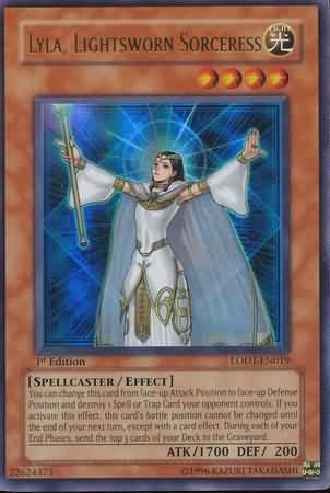 Lyla, Lightsworn Sorceress | Light of Destruction | LODT-EN019 | Ultra Rare | 1st