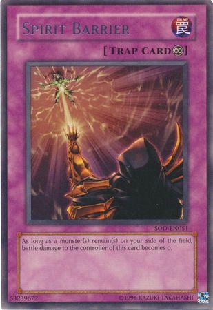Spirit Barrier | Soul of the Duelist | SOD-EN051 | Rare Ultimate Rare