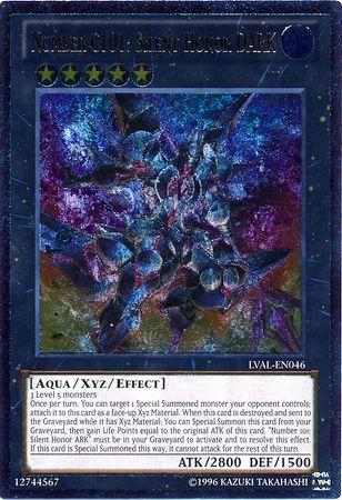 Number C101: Silent Honor DARK | Legacy of the Valiant | LVAL-EN046 | Ultimate Rare