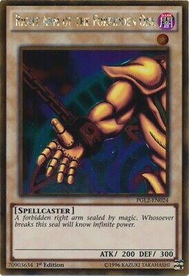 Right Arm of the Forbidden One | Premium Gold: Return of the Bling | PGL2-EN024 | Gold Rare | 1st