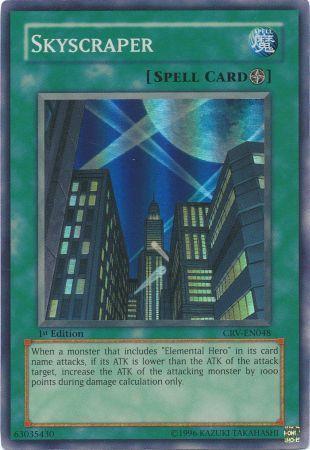 Skyscraper | Cybernetic Revolution | CRV-EN048 | Super Rare | 1st
