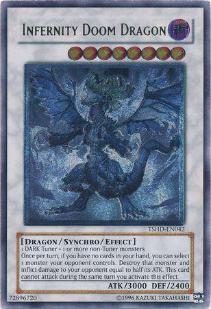 Infernity Doom Dragon | The Shining Darkness | TSHD-EN042 | Ultimate Rare