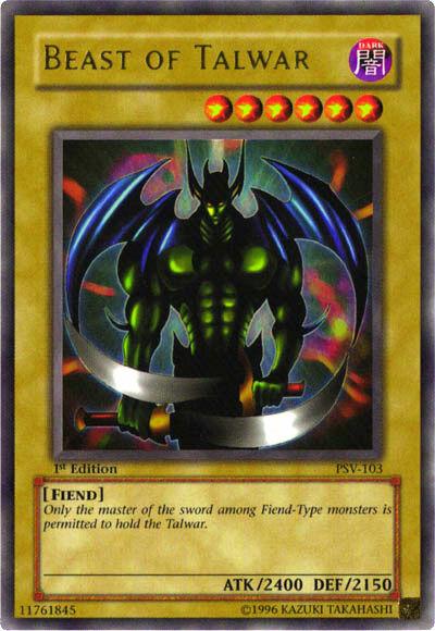Beast of Talwar | Pharaoh's Servant | PSV-103 | Ultra Rare | 1st