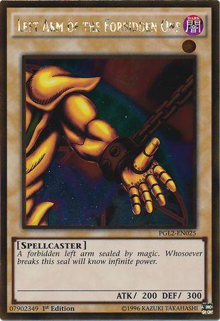 Left Arm of the Forbidden One | Premium Gold: Return of the Bling | PGL2-EN025 | Gold Rare | 1st