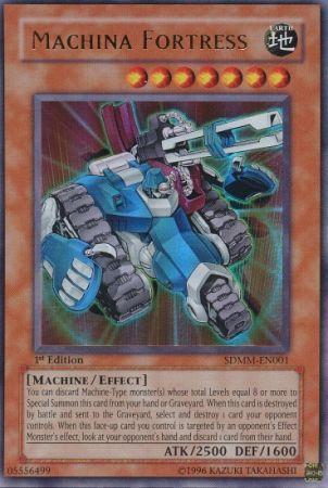 Machina Fortress | Machina Mayhem Structure Deck | SDMM-EN001 | Ultra Rare | 1st
