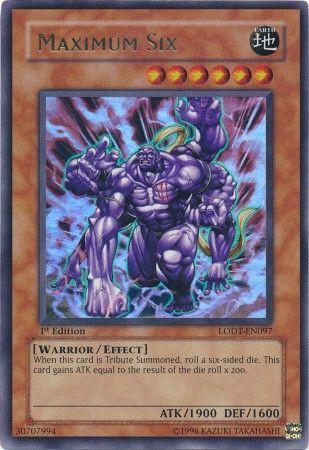 Maximum Six | Light of Destruction | LODT-EN097 | Ultra Rare | 1st
