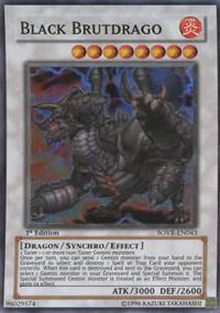 Black Brutdrago | Stardust Overdrive | SOVR-EN043 | Super Rare | 1st