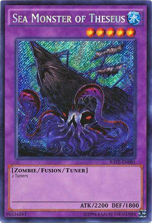 Sea Monster of Theseus | Raging Tempest | RATE-EN081 | Secret Rare