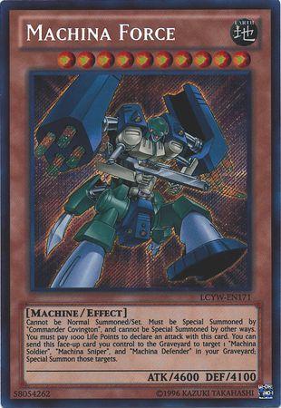 Machina Force | Legendary Collection 3: Yugi's World Mega Pack | LCYW-EN171 | Secret Rare