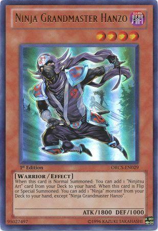 Ninja Grandmaster Hanzo | Order of Chaos | ORCS-EN029 | Ultra Rare | 1st