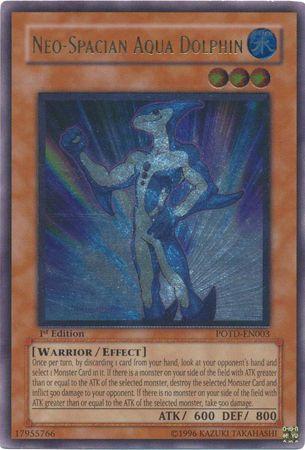 Neo-Spacian Aqua Dolphin | Power of the Duelist | POTD-EN003 | Ultimate Rare