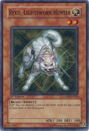 Ryko, Lightsworn Hunter | Light of Destruction | LODT-EN022 | Super Rare | 1st