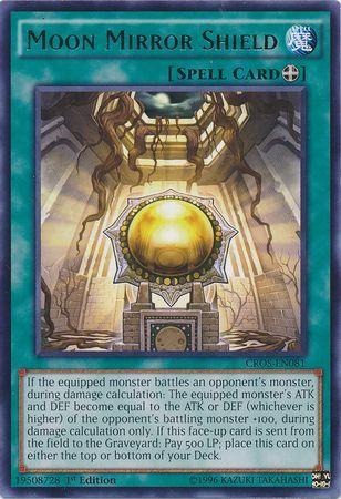 Moon Mirror Shield | Crossed Souls | CROS-EN081 | Rare | 1st