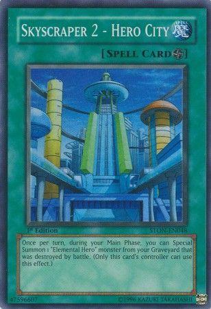 Skyscraper 2 - Hero City | Strike of Neos | STON-EN048 | Super Rare | 1st