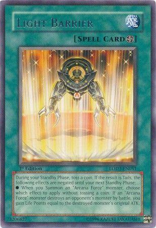 Light Barrier | Light of Destruction | LODT-EN051 | Rare | 1st