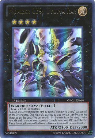 Number C39: Utopia Ray | Order of Chaos | ORCS-EN040 | Ultra Rare | 1st