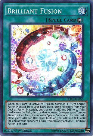 Brilliant Fusion | Clash of Rebellions | CORE-EN056 | Super Rare | 1st