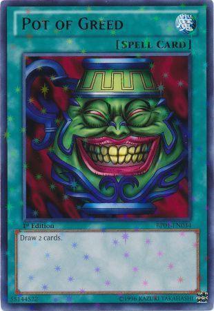 Pot of Greed | Battle Pack: Epic Dawn | BP01-EN034 | Starfoil Rare | 1st