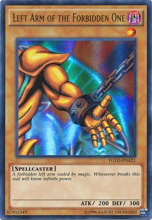 Left Arm of the Forbidden One | Yugi's Legendary Decks | YGLD-ENA21 | Ultra Rare