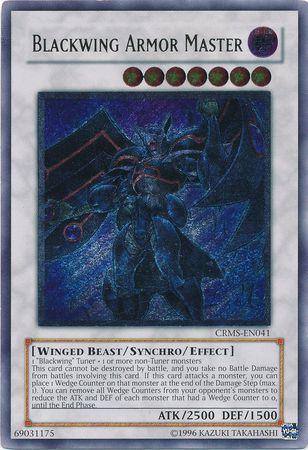 Blackwing Armor Master | Crimson Crisis | CRMS-EN041 | Ultimate Rare