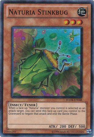 Naturia Stinkbug | Hidden Arsenal 4: Trishula's Triumph | HA04-EN048 | Super Rare
