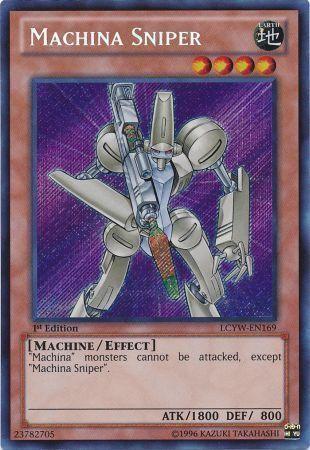 Machina Sniper | Legendary Collection 3: Yugi's World Mega Pack | LCYW-EN169 | Secret Rare | 1st