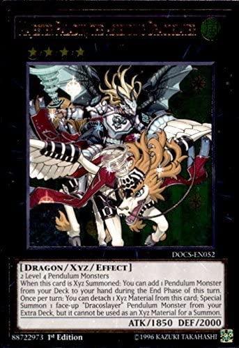 Majester Paladin, the Ascending Dracoslayer | Dimension of Chaos | DOCS-EN052 | Ultimate Rare | 1st