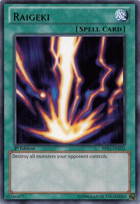 Raigeki | Battle Pack: Epic Dawn | BP01-EN032 | Rare | 1st