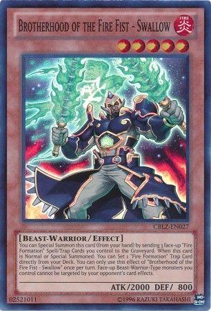 Brotherhood of the Fire Fist - Swallow | Cosmo Blazer | CBLZ-EN027 | Super Rare