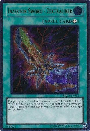 Inzektor Sword - Zektkaliber | Order of Chaos | ORCS-EN054 | Ultimate Rare