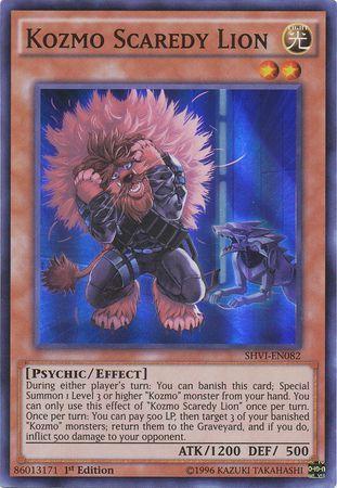 Kozmo Scaredy Lion | Shining Victories | SHVI-EN082 | Super Rare | 1st