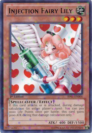 Injection Fairy Lily | Battle Pack: Epic Dawn | BP01-EN004 | Starfoil Rare | 1st