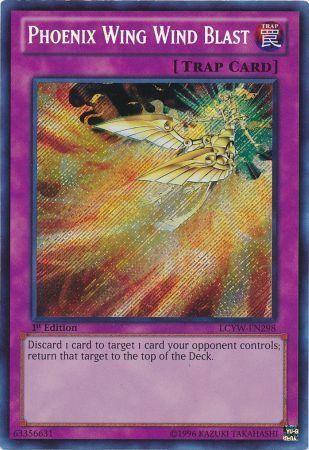 Phoenix Wing Wind Blast | Legendary Collection 3: Yugi's World Mega Pack | LCYW-EN298 | Secret Rare | 1st