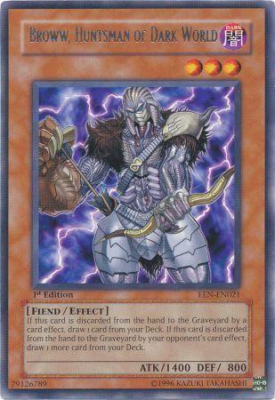 Broww, Huntsman of Dark World | Elemental Energy | EEN-EN021 | Rare Ultimate Rare | 1st