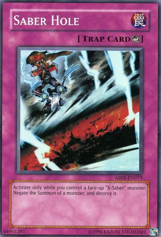 Saber Hole | Absolute Powerforce | ABPF-EN073 | Super Rare