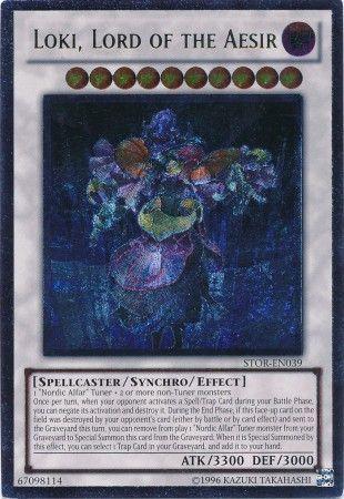 Loki, Lord of the Aesir | Storm of Ragnarok | STOR-EN039 | Ultimate Rare