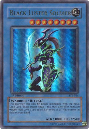 Black Luster Soldier | Starter Deck: Yugi Evolution | SYE-024 | Ultra Rare | 1st