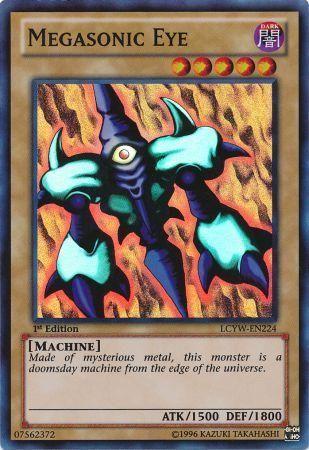 Megasonic Eye | Legendary Collection 3: Yugi's World Mega Pack | LCYW-EN224 | Super Rare | 1st