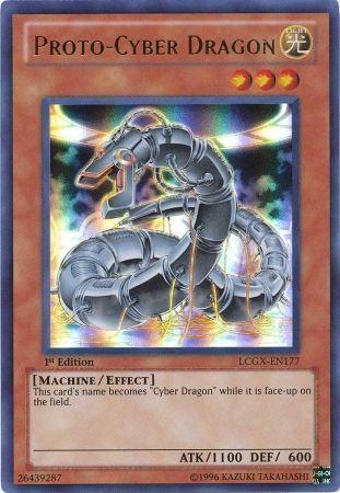 Proto-Cyber Dragon | Legendary Collection 2: The Duel Academy Years Mega Pack | LCGX-EN177 | Ultra Rare | 1st