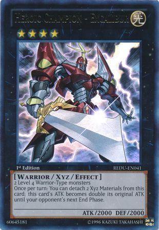 Heroic Champion - Excalibur | Return of the Duelist | REDU-EN041 | Ultra Rare | 1st