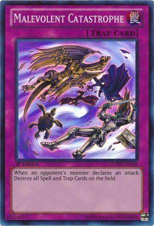 Malevolent Catastrophe | Legendary Collection 3: Yugi's World Mega Pack | LCYW-EN148 | Super Rare | 1st