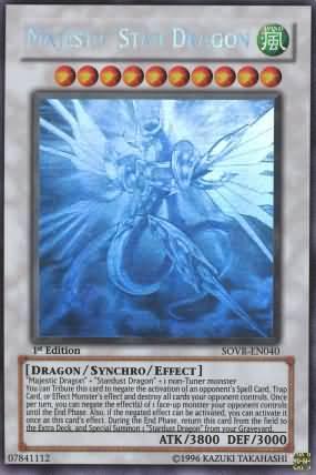 Majestic Star Dragon | Stardust Overdrive | SOVR-EN040 | none | 1st